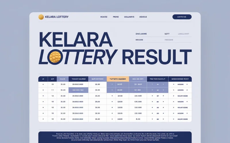 Kelara lottery result